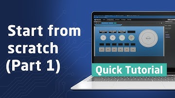 Quick Tutorial: Make a configuration from scratch (Using a PTZ Fly  plus a Canon CR N700) - Part 1