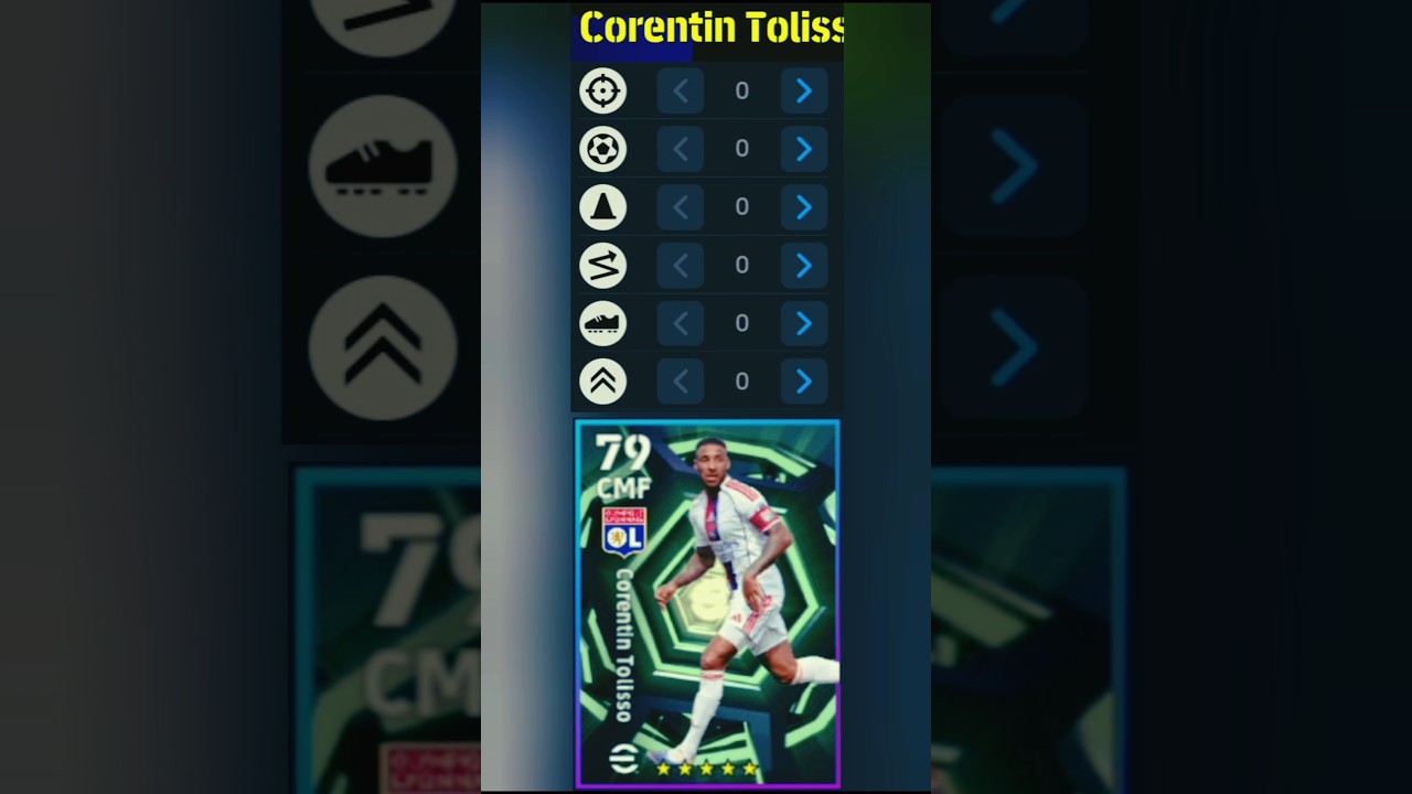 Best Low Screamer Highlight Corentin Tolisso Max Training Guide In eFootball Mobile 2026 