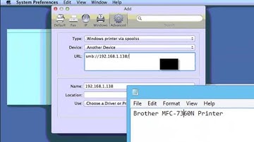 Connect your Mac to a Printer Shared by Windows Computer - Wireless or Wired Printing