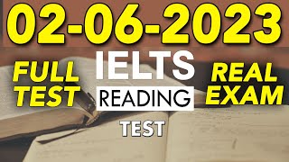 Ielts reading practice test 2023 with answer | 10 02 2023