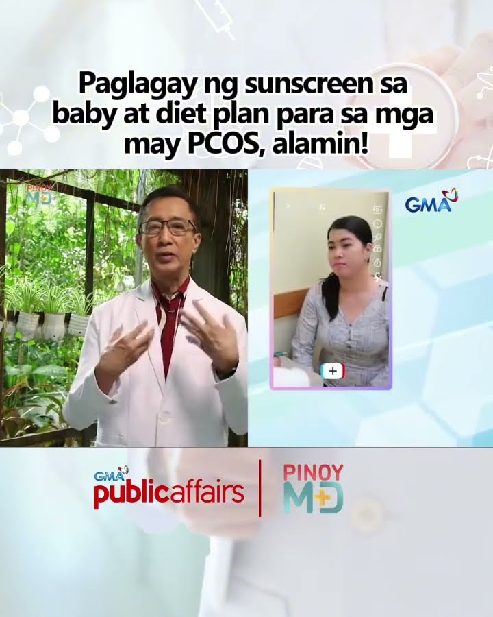 Paglagay ng sunscreen sa baby at diet plan para sa mga may PCOS, alamin! | Pinoy MD