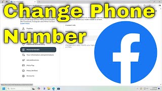 How To Change Phone Number On Facebook [Easy Guide]