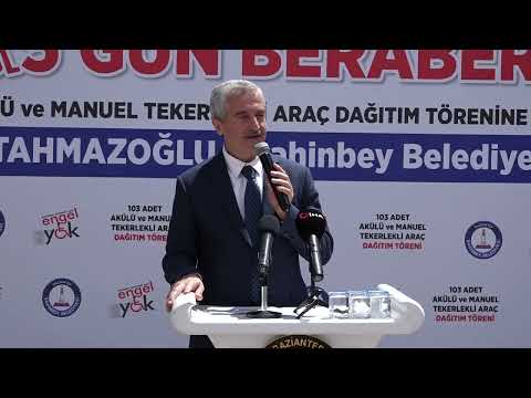 Şahinbey'den Akülü ve Manuel Tekerlekli Sandalye Desteği