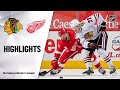 Blackhawks @ Red Wings 4/17/21 | NHL Highlights