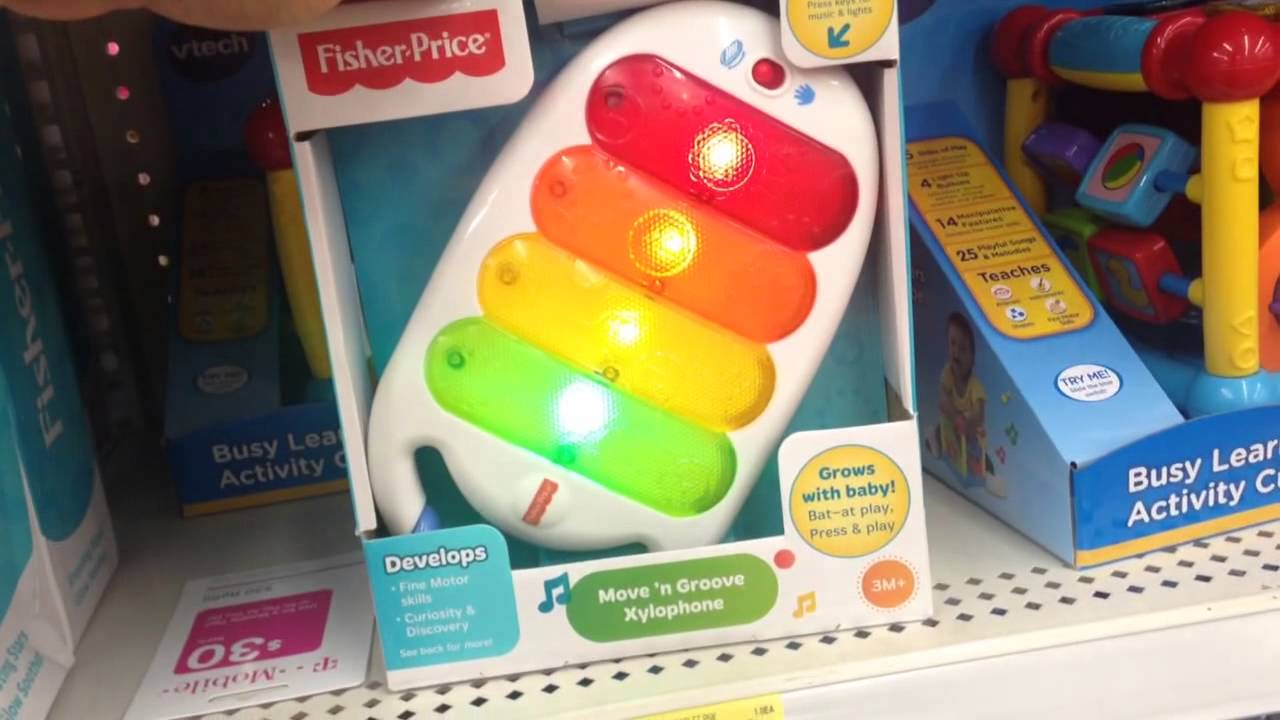 MOVE 'N GROVE XYLOPHONE by FisherPrice [Demonstration] Toy Review