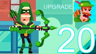 Bowmasters Part 20 Facecam Gameplay Walkthrough Character Upgrade (iOS,Android)