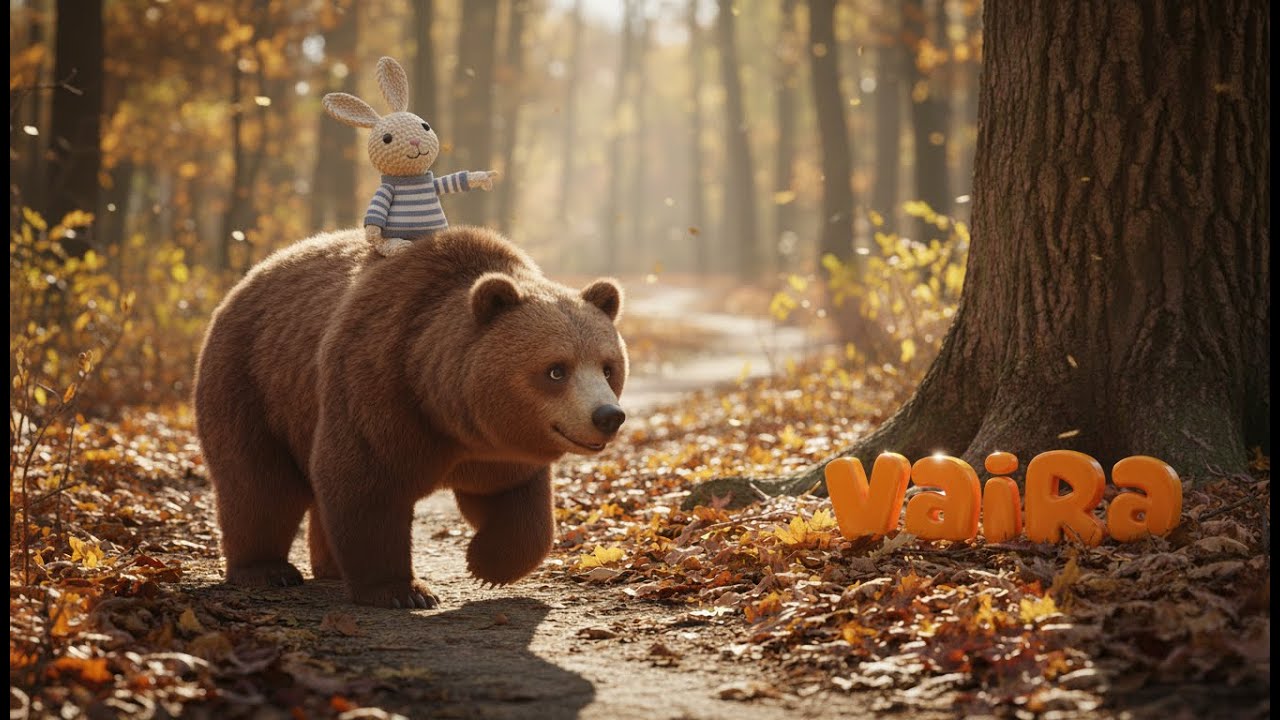 Mini Mini Minnak Fırfır 🐰🐻❄️ Çocuk Şarkısı 🎶 vaira