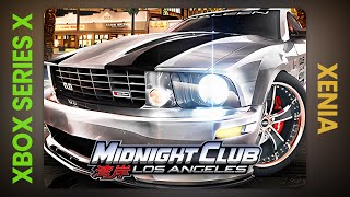Midnight Club: Los Angeles - Xbox Series X: Xenia Performance Analysis