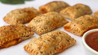 Easy Pizza Pockets Recipe #Shorts