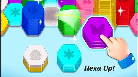 Hexa Up Gameplay - Hex Sort Puzzle Game!