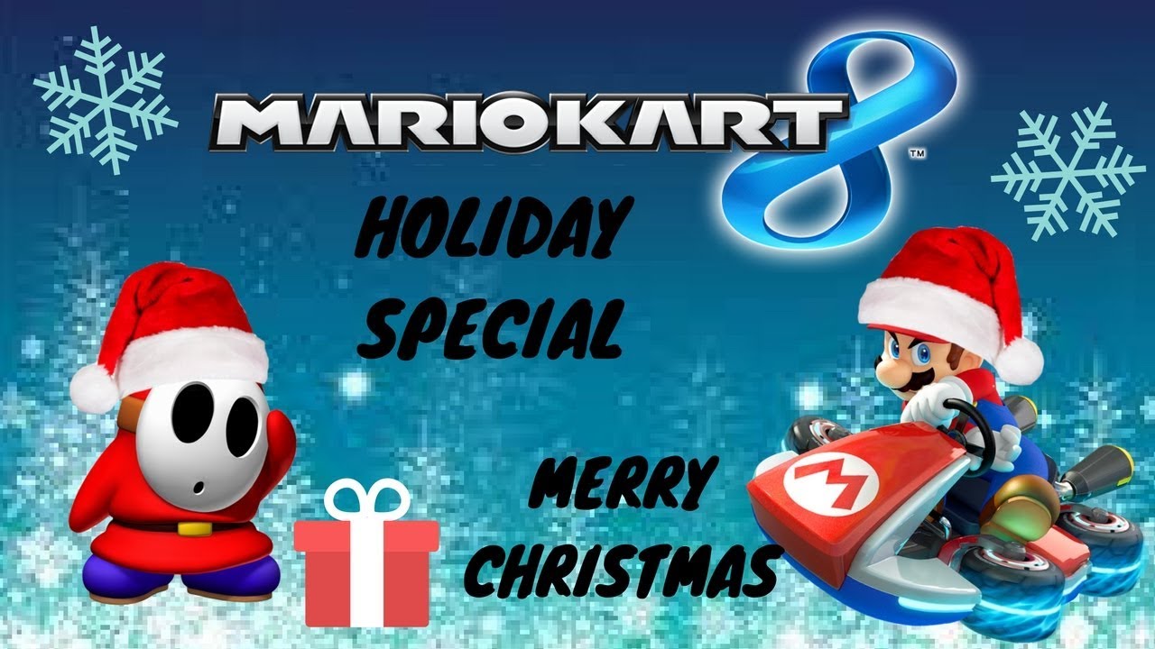 Mario Kart 8 (Rosy’s Modding Madness) Santa Link Caramelldansen