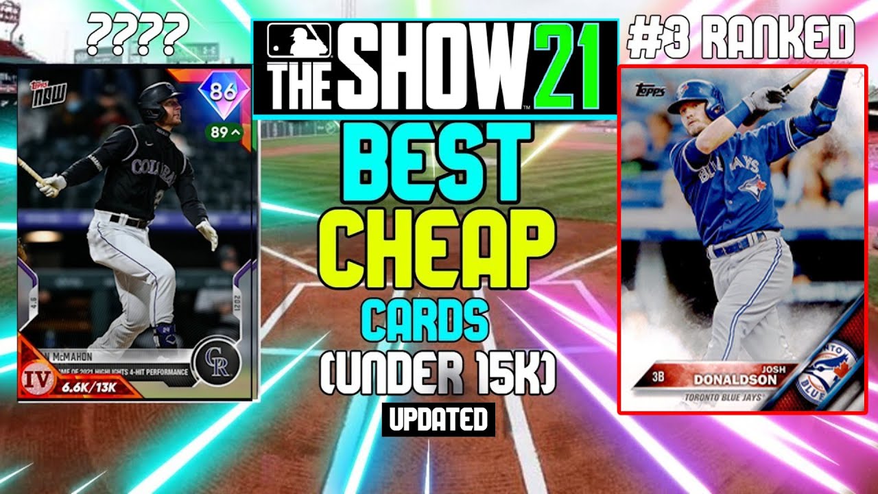 Ranking The BEST CHEAP CARDS in MLB The Show 21!