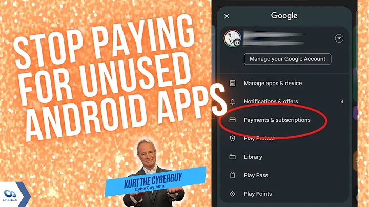 How to cancel subscriptions on an Android to save money | Kurt the CyberGuy