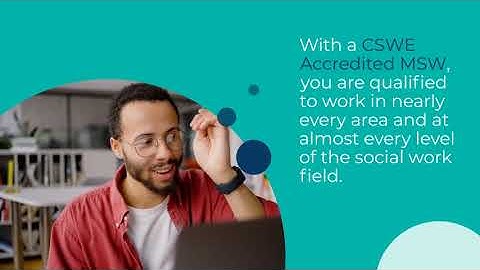 CSWE Accredited Master of Social Work | MSWDegrees