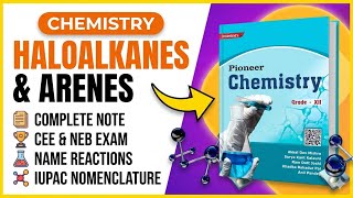 Haloalkanes Class 12 One Shot 🎯 Complete Chapter   Notes | NEB  | Organic Chemistry