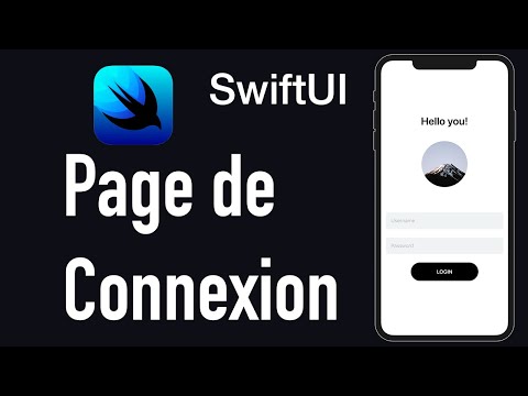 SwiftUI : Comment créer une page de connexion ?
