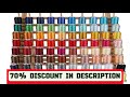 A must-have product! 80 New Madeira Colors Set Premium 40WT Polyester Embroidery Thread 500M Each