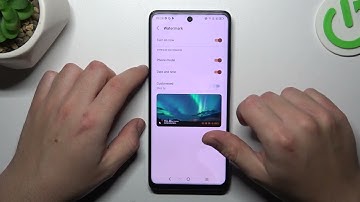 How to Customize Watermark on TCL 40 NXTPaper? Personalize Photo Signature!