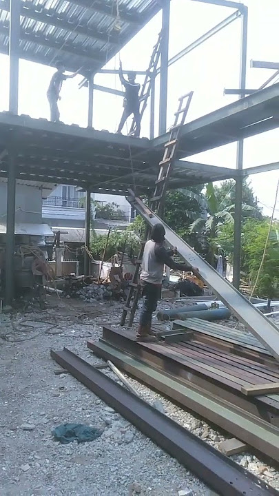 rumah konstruksi baja