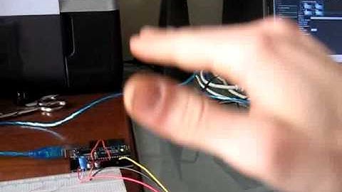 Arduino + Sharp IR Ranger Fruity Loops Midi Test