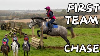 Our first team chase with the Cotswolds Hunt - IT WAS TERRIFYING!