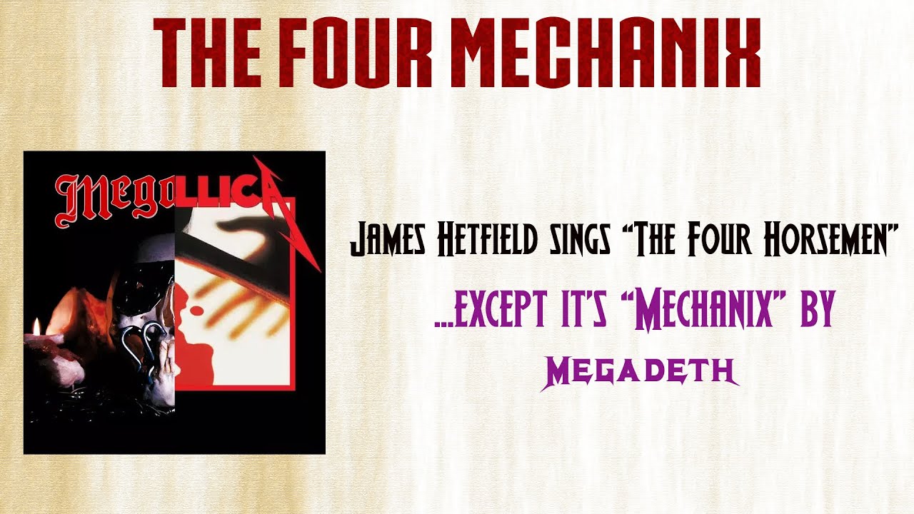 MEGATALLICA - The Four Mechanix [MASHUP] - YouTube