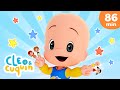 Meus Dedinhos com balões 🖐 e mais músicas infantis de Cleo e Cuquin - Família Telerín