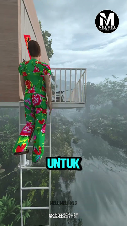 Memberanikan diri Membangun Rumah dan Tinggal dihutan #shorts