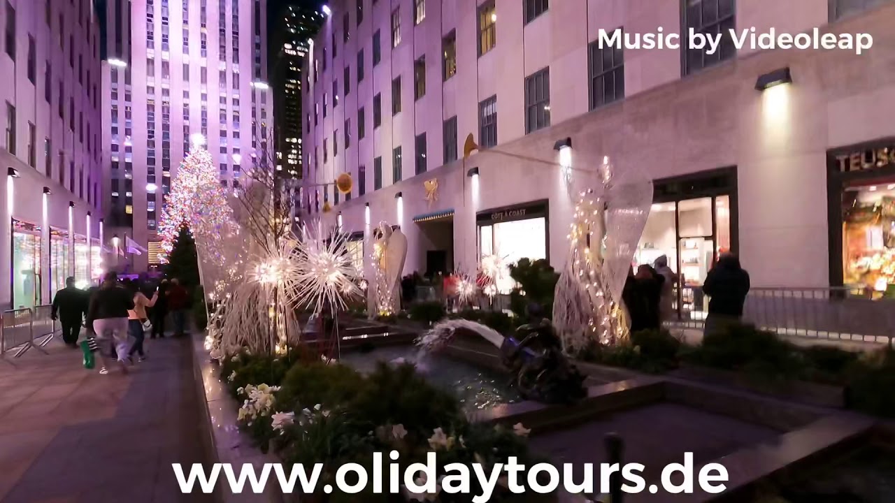 Frohe Weihnachten Merry Christmas Von Olidaytours Aus New York City Youtube