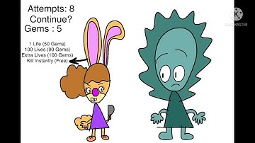 The 4 Marries Odyssey (USA PlayStation 5 Bootleg) Continue and Game Over