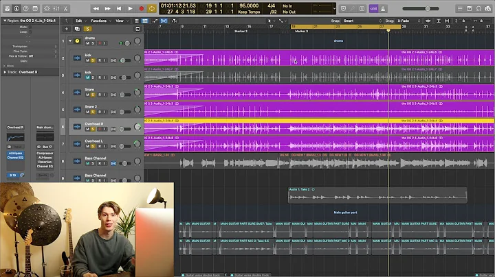 Mixing Drums With Only Stock Logic Plugins (sort of)