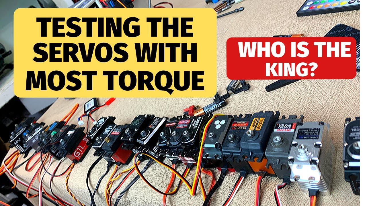 RC Servo Differences & Technologies Compared - Servo Motor Types, Materials  & More 