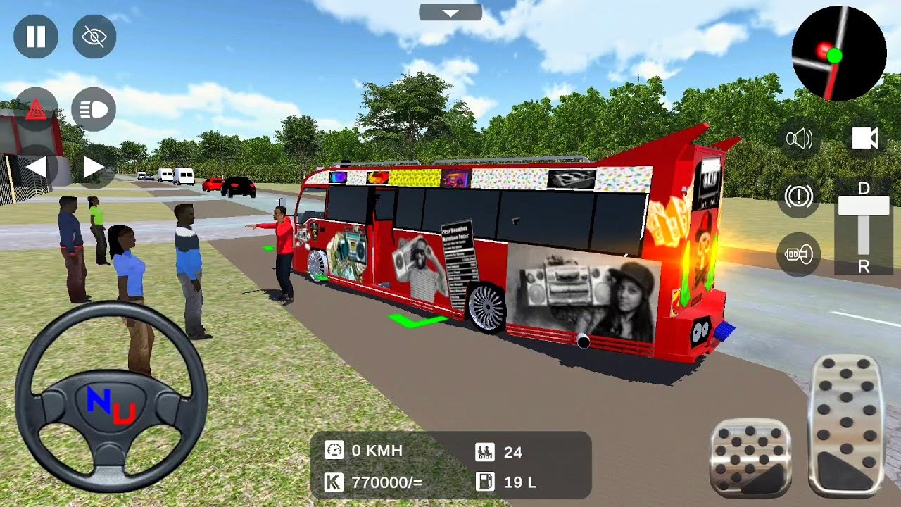 CUSTOM NGANYA UNLIMITED RONGAI 🚌 Amazing Kenya Transportation # iOS & Android gameplay