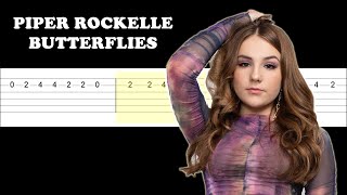 Piper Rockelle - Butterflies (Easy Guitar Tabs Tutorial)