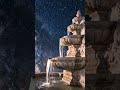 ✨ Starry Night Fountain | Relaxing Water Sounds Under the Stars 🌌💧