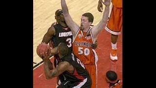 2005 NCAA Final Four Semi Final   Louisville vs Illinois