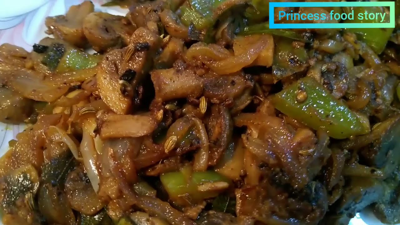 Pepper Mushroom || Pepper Mushroom recipe in tamil || how to make ...