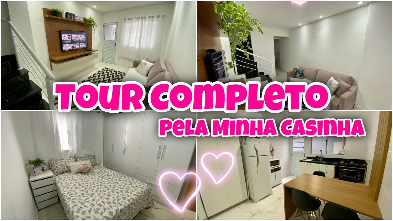 MOSTRANDO MINHA CASA INTEIRA !! TOUR COMPLETO