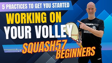 Intro to Squash57 Beginners volleys playlist