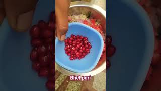1 min Bhel Puri Recipe/Instant snacks/ Indian Street Food vlogs yt streetfood shorts snacks