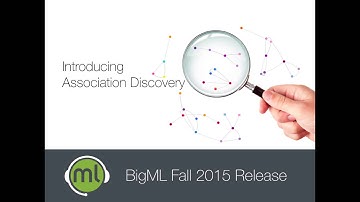 BigML Fall 2015 Release - Association Discovery!