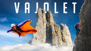 Vajolet FREE SOLO + WINGSUIT: Marco Milanese chasing aesthetics