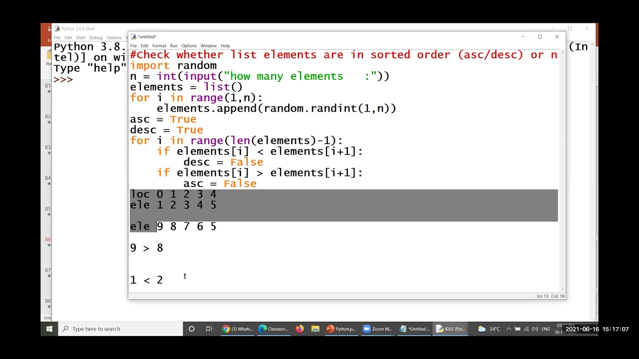021 Python Programs on Lists - YouTube