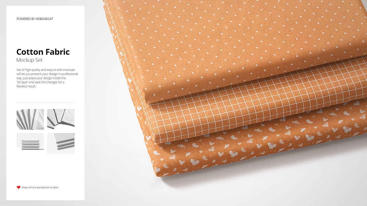 Download Cotton Fabric Mockup For Photoshop Youtube