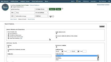 EBSCOhost Advanced Guided Style Searching   Tutorial