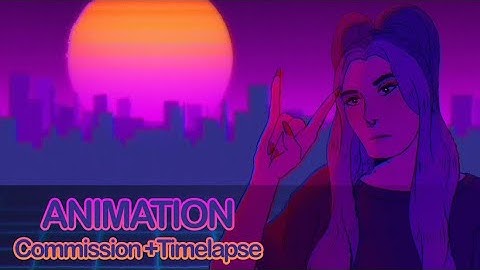 [Animation Commission] Ready To Glare Intro + Timelapse