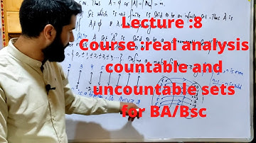 Countable and uncountable sets /iit jam / pg entrance --GP lec. 8