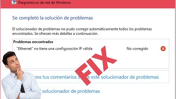Ethernet no tiene una configuración de IP válida SOLUCIÓN✅