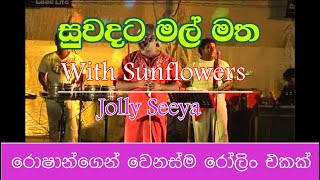 Video thumbnail of "Suwadata Mal Matha With Sunflowers Jolly Seeya"