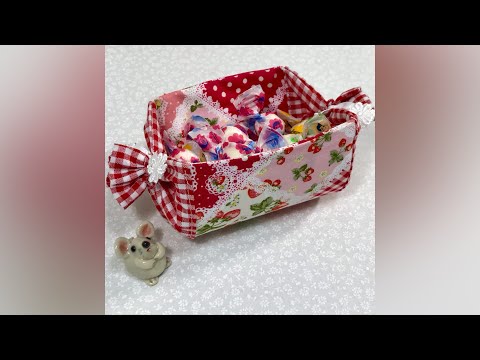 ゆりかごみたい💕まっすぐ縫うだけの小物入れ⭐️Like a cradle💕A